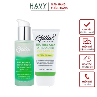 COMBO CHỐNG NẮNG VÀ XÓA MỤN CHUYÊN SÂU GILLA8