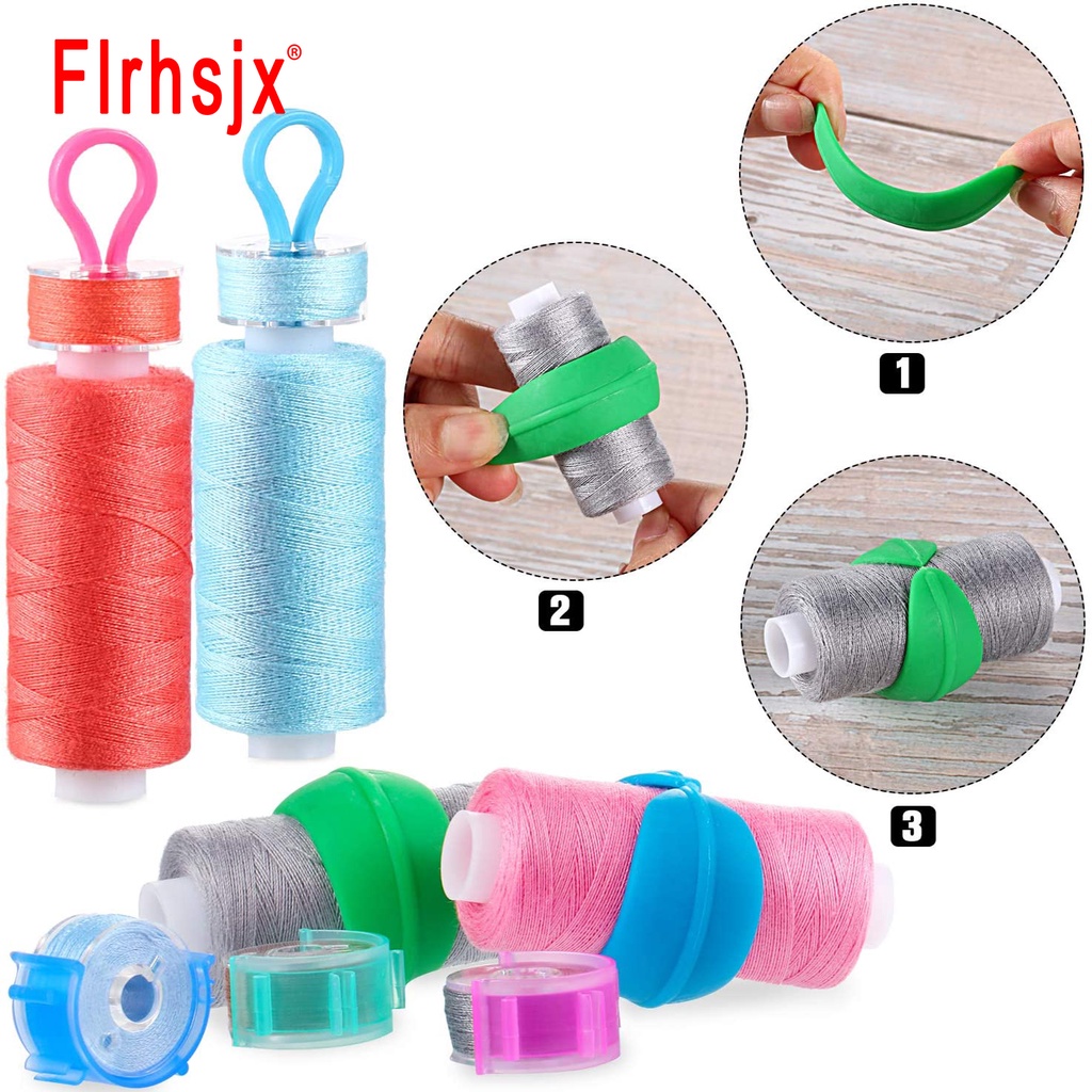 Set 50 Kẹp Quấn Chỉ Nhiều Màu Tiện Lợi