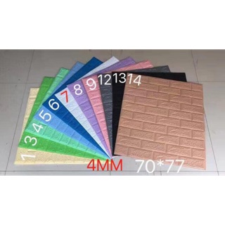 Xốp dán tường loại 3 đủ màu như hình gía 28k/tấm