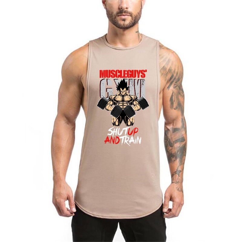 Áo Ba Lỗ Sát Nách Ôm Dáng Phong Cách Thể Thao Cho Nam