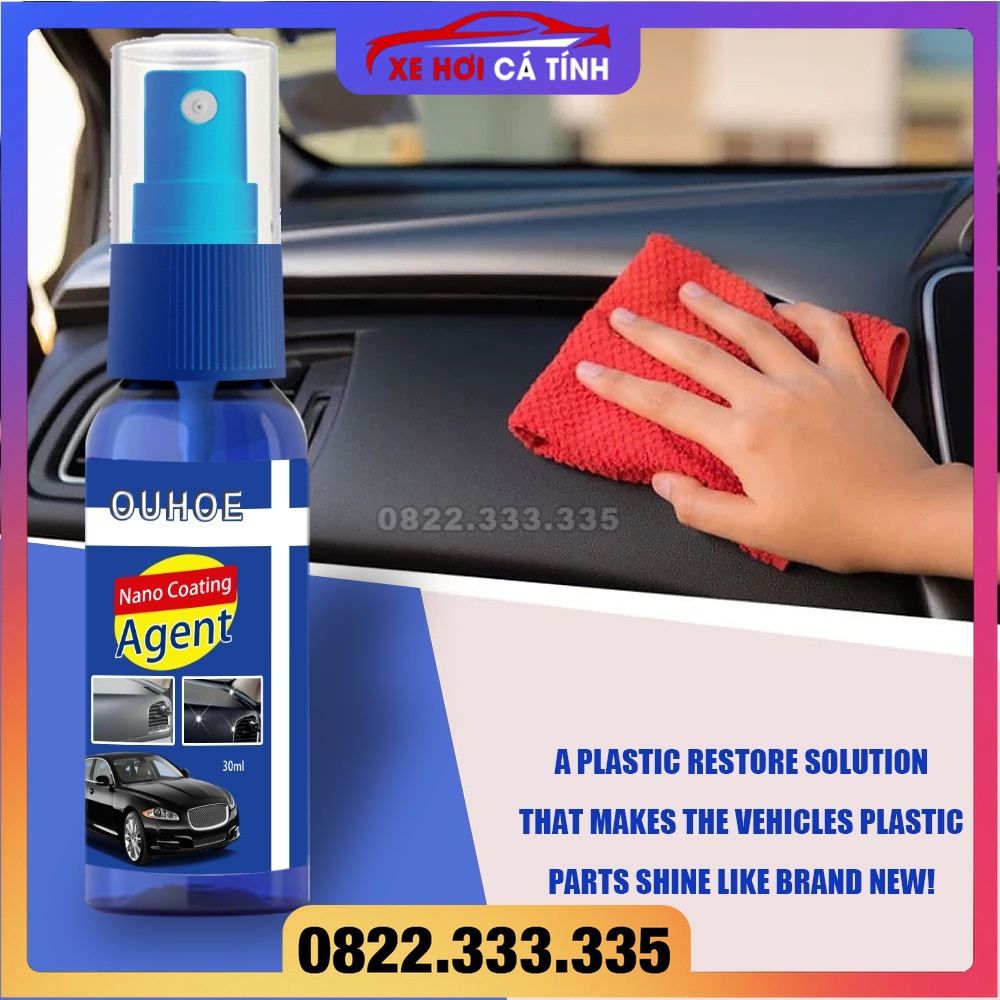 Dung dịch vệ sinh nội thất ô tô, vệ sinh da ô tô, chăm sóc bảo dưỡng nội thất chuyên dụng [nhập khẩu]