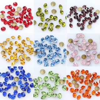  1440p ss7 2.2mm mini Nón Màu Tròn Điểm Lưng Cắt Kính strass Đá Séc Pha Lê Kim Cương Giả Đá Quý Cho Móng Tay Nghệ Thuật Trang Trí Kẹp Tóc Sửa Chữa Bông Tai Trang Sức Làm Hạt 