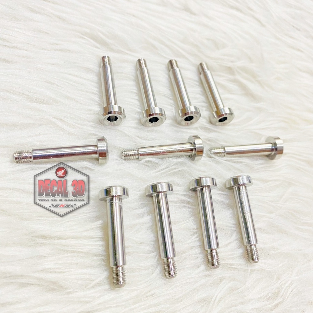 Ốc lắp gáy nhựa cổ (bợ cổ) Dream chất liệu inox 304 cnc chuẩn như zin