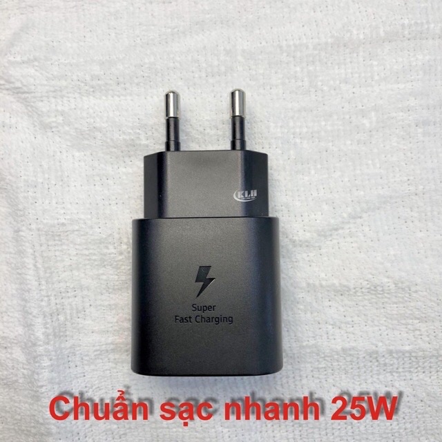 Cốc Sạc Củ Sạc Samsung Note10 Type C To TypeC Zin Sạc Nhanh 25w Sử dụng Cho Dòng Note 8/9/10 S8/9/10/S10P /S7e/S10/S10+