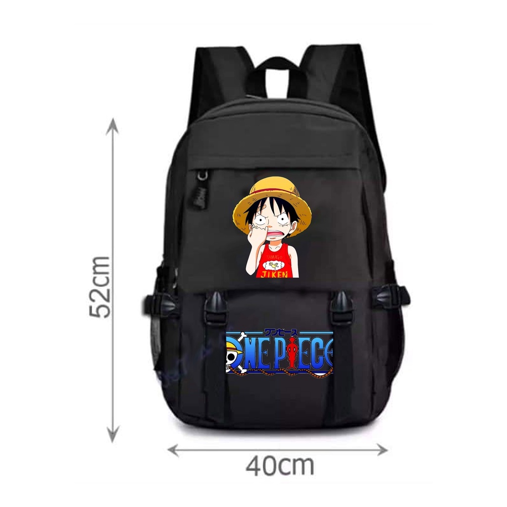 Balo Luffy 🎁 FREESHIP 🎁 Balo One Piece giá rẻ - Cặp luffy in hình đẹp