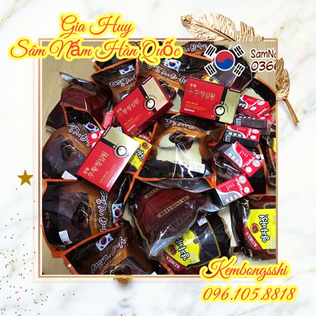 [SỈ TẬN GỐC] Nấm Linh Chi Đỏ Hàn Quốc 1kg