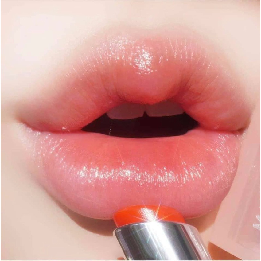 Son Dưỡng Dior 025 Seoul Scarlet,Màu Đỏ Cam,Phiên Bản Chuẩn Á Đông,Dòng Son Chuyên Dưỡng,Dior 025 Cho Màu Sắc Tự Nhiên