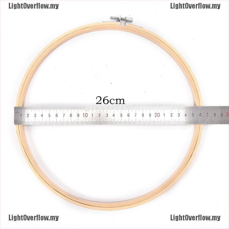 Khung Thêu Bằng Gỗ Hình Tròn Tiện Dụng