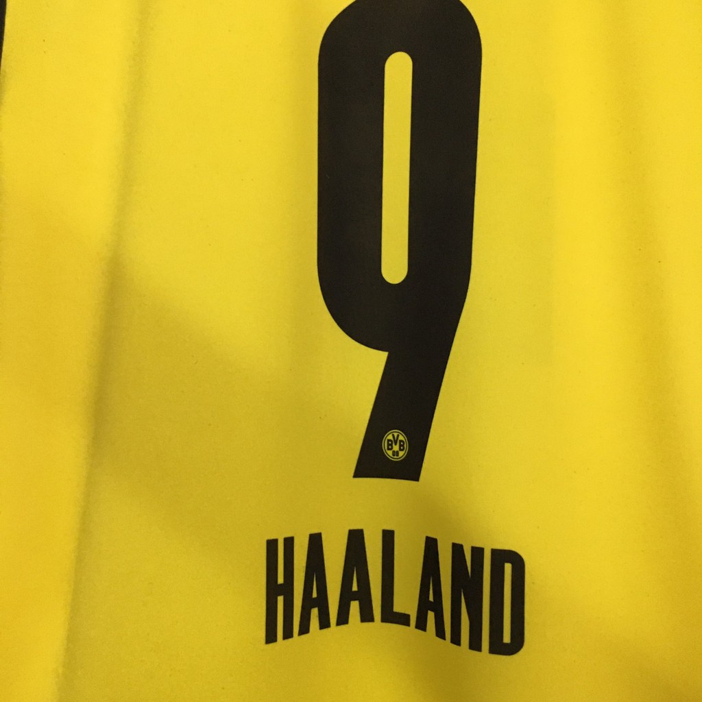Bộ áo đấu Haaland Dortmund vàng sân nhà 2021 | BigBuy360 - bigbuy360.vn