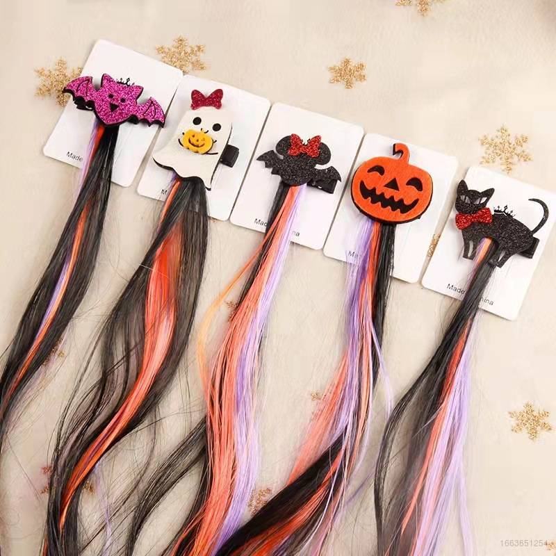 Kẹp Tóc Hình Dơi Hóa Trang Halloween Cho Người Lớn Và Trẻ Em