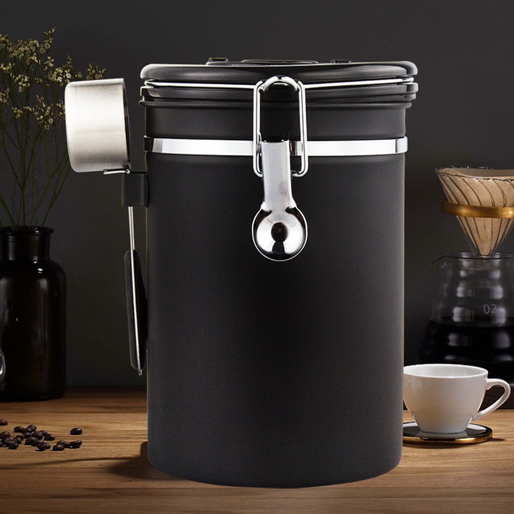 Hộp Đựng Cà Phê Dung Tích 1800ml Thiết Kế Tiện Dụng