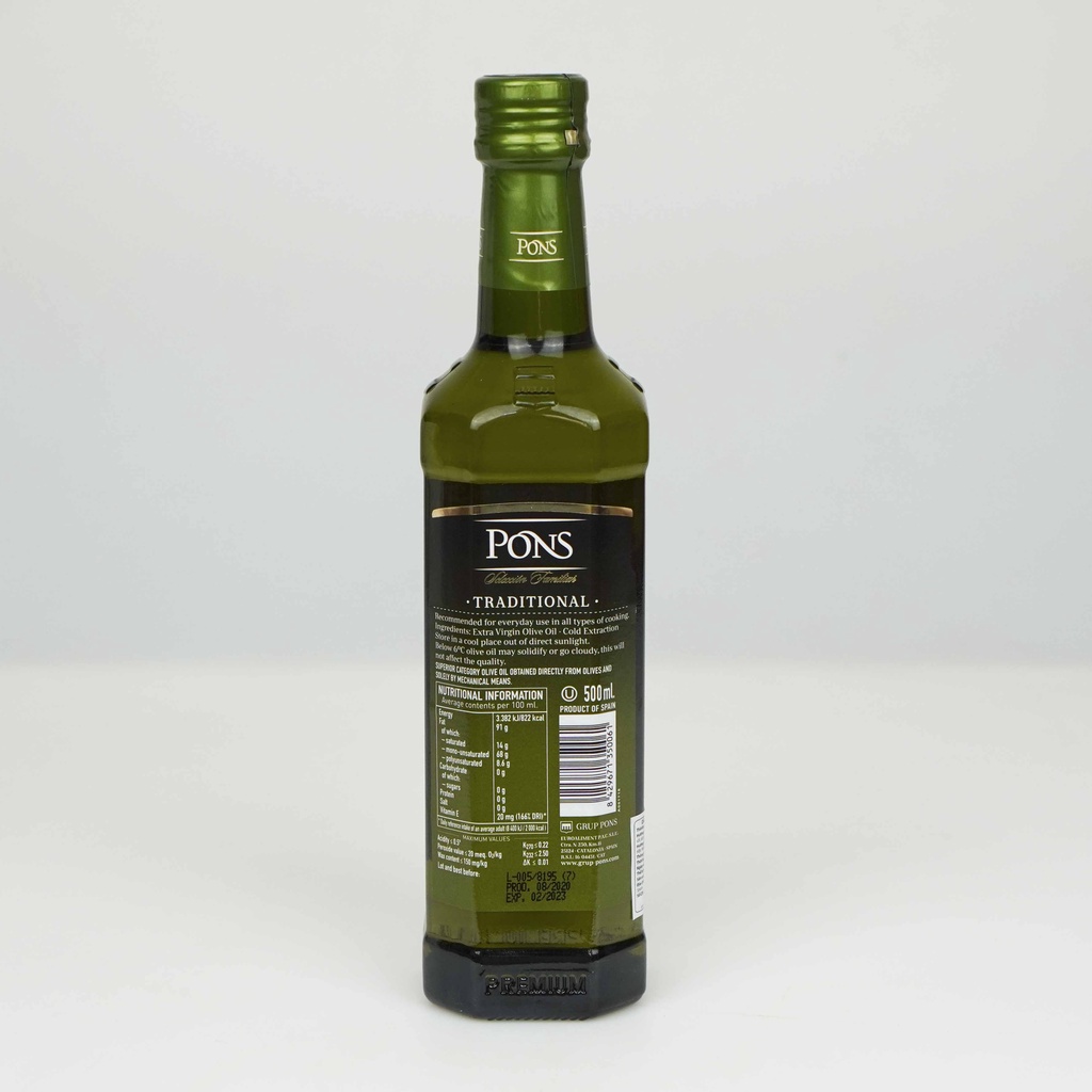 Dầu Oliu hiệu Pons - Pons Extra Virgin Olive Oil
