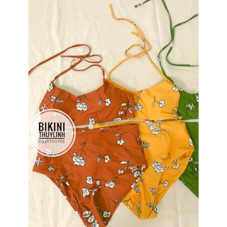 Set bikini hoa 2 dây