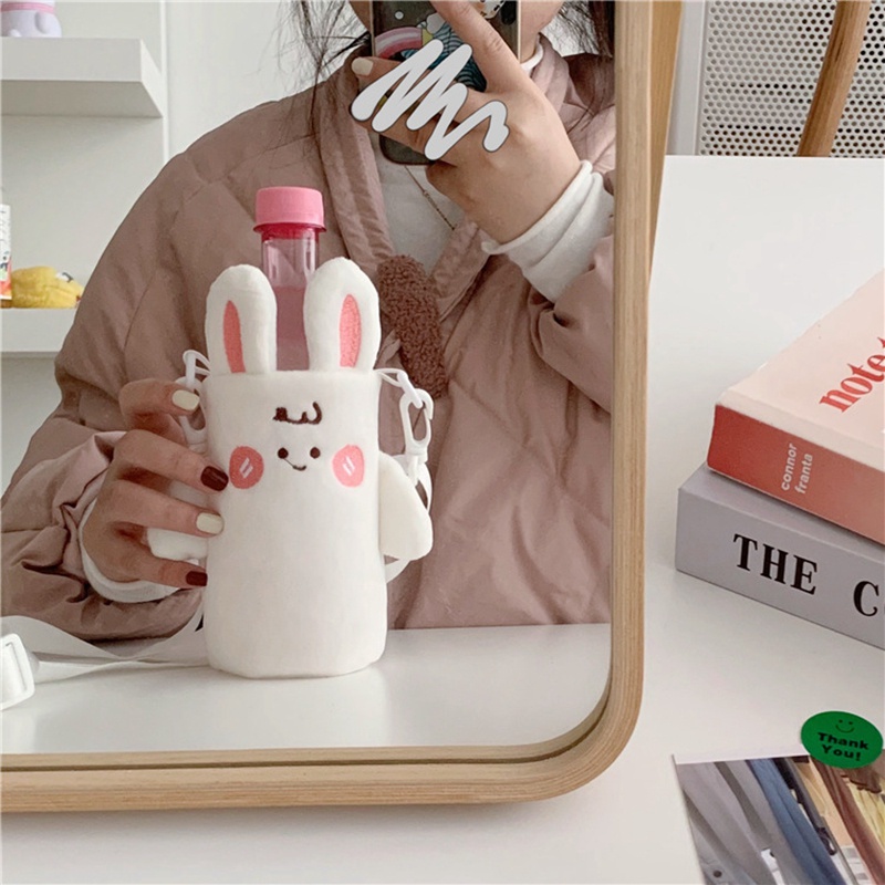 Túi đựng bảo vệ bình nước hình động vật hoạt hình dễ thương tiện dụng