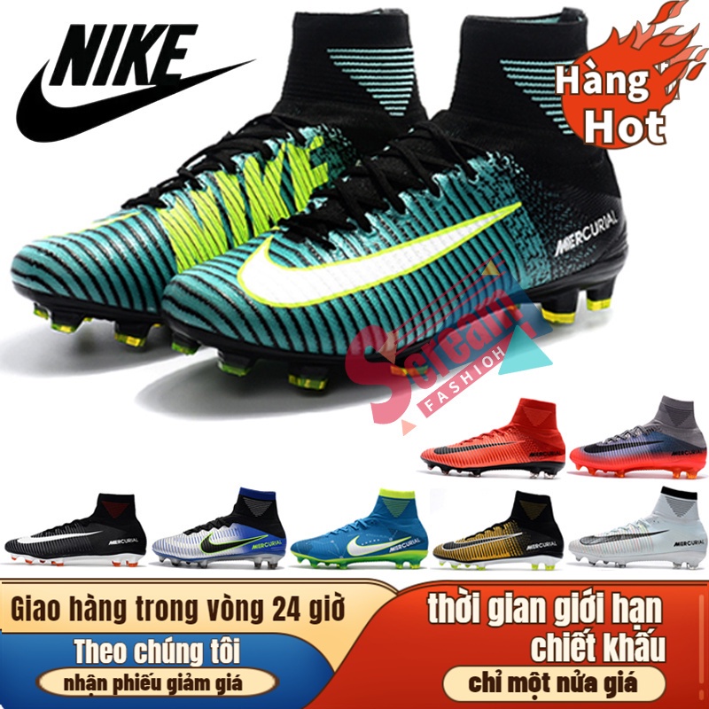 Giày Đá Bóng Mercurial Superfly CR7 FG futsal turf Chất Lượng Cao