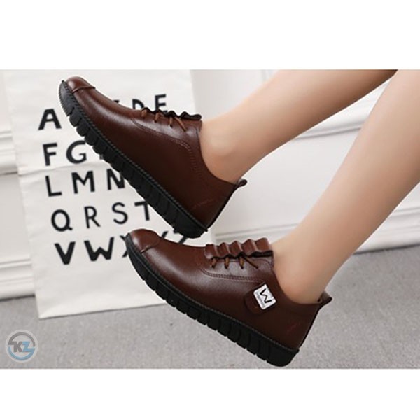 Giày nữ, Giày Oxford Nữ Da Bóng FULLBOX