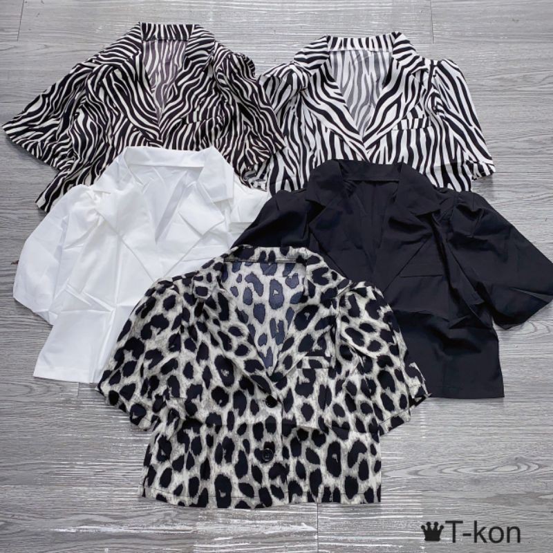 ÁO BLAZER MỎNG TAY LỬNG CROPTOP SIÊU XINH | BigBuy360 - bigbuy360.vn