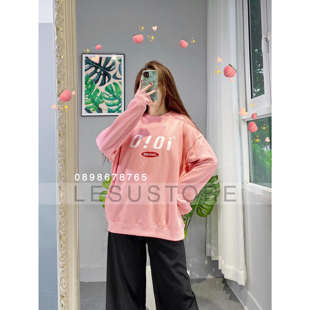 ẢNH THẬT Áo Sweater in chữ