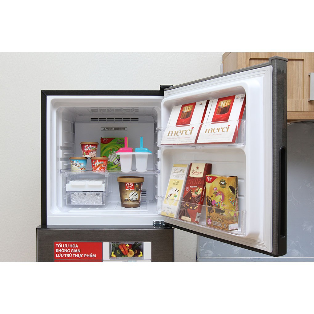 Tủ lạnh Sharp Inverter 271 lít SJ-X281E-SL(Hàng chính hãng, bảo hành 12 tháng)