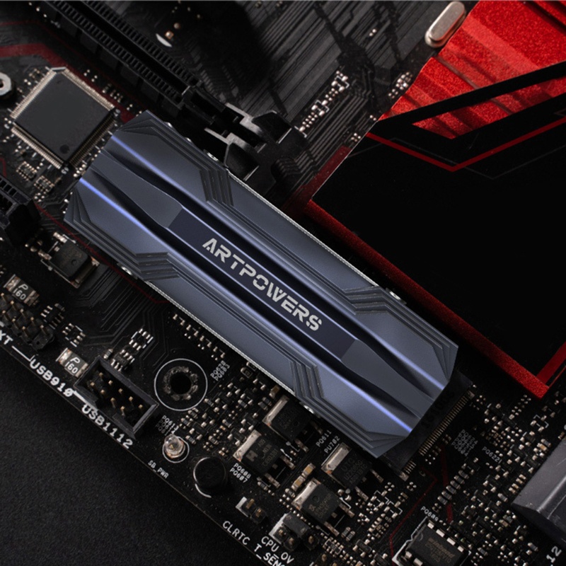 Bộ Tản Nhiệt Ổ Cứng SSD M2 PCI-E NVME Bằng Nhôm Cho M2 2280