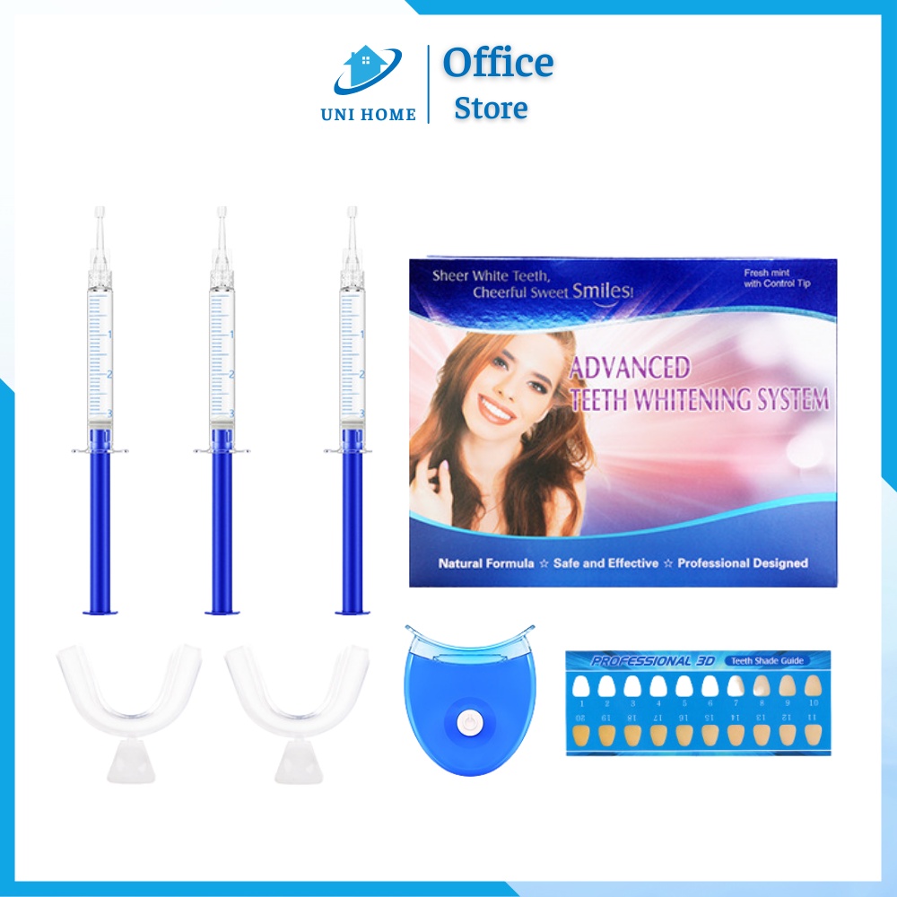 Bộ Kit Làm Trắng Răng SMILEEKIT S1 không ê buốt, tẩy trắng răng nhanh sau vài ngày sử dụng an toàn cho sức khỏe