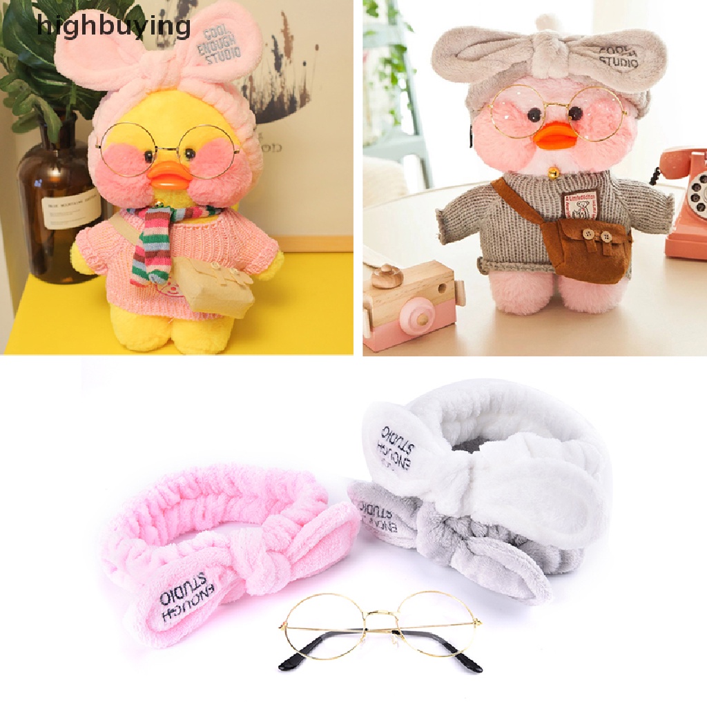 Mắt Kính Và Băng Đô Hình Vịt 30cm Dành Cho Búp Bê 30cm