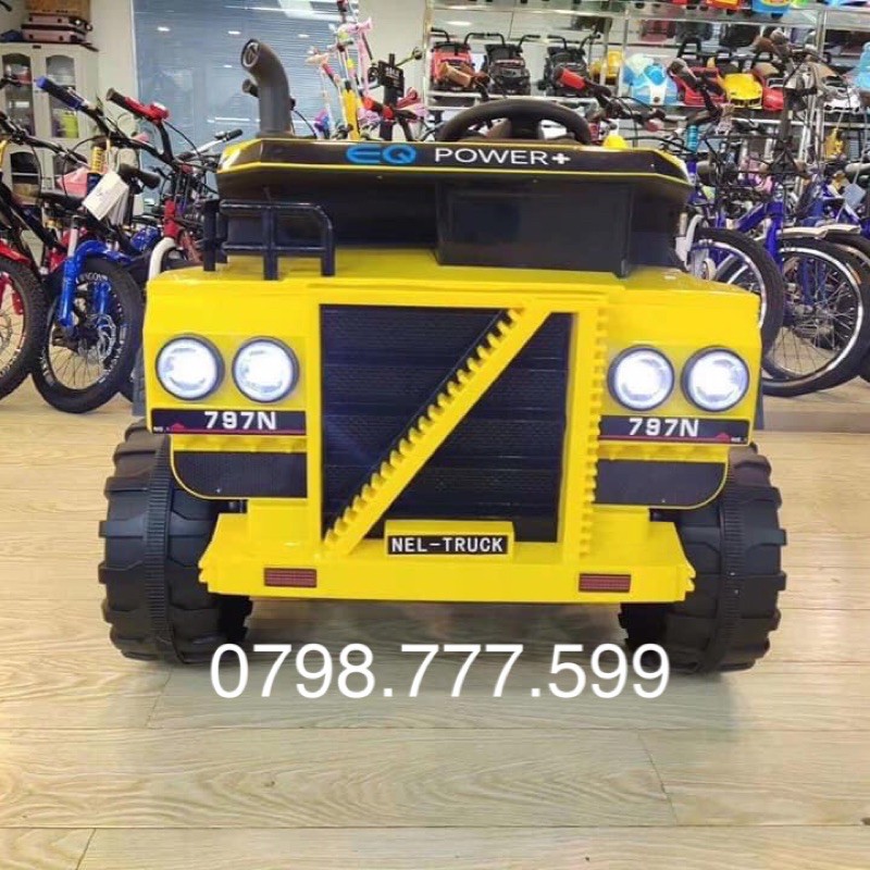 Xe ô tô điện trẻ em Nel truck 797 Xe Ben