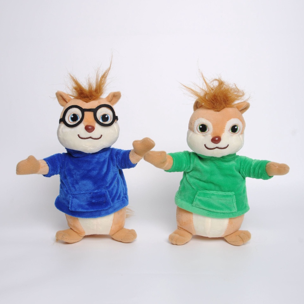 20cm Cute Alvin and The Chipmunks Theodore Simon Plush Stuffed Animal Doll Toy Gift