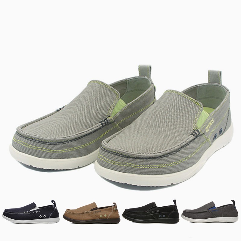 Giày Crocs Bằng Vải canvas Thời Trang Cho Nam