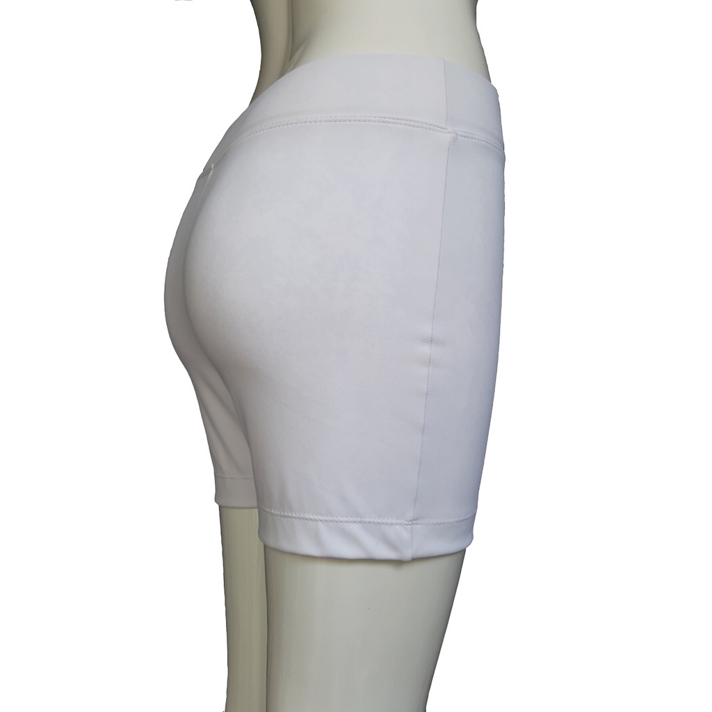 Quần Legging Nữ Bosimaz MS342 đùi không túi màu trắng cao cấp, thun co giãn 4 chiều, vải đẹp dày, thoáng mát. | BigBuy360 - bigbuy360.vn