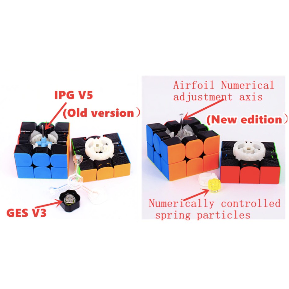 [Mã LIFE0503TOYS1 giảm 10% đơn 150k] Rubik 3x3 Gan 356 RS / Gan356RS Phiên Bản Mới Của Gan356R Hộp Mới