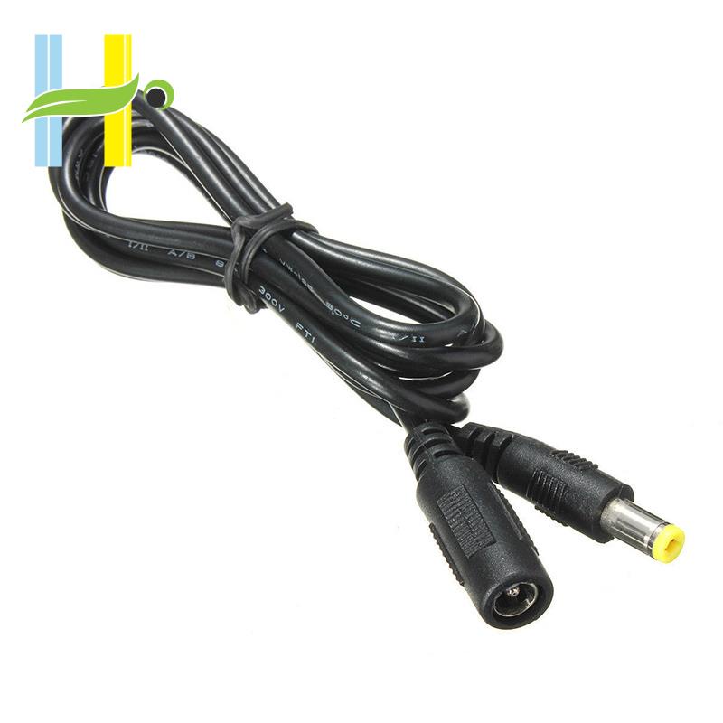 Dây cáp nối dài jack cắm nguồn 5.5mm x 2.1mm 1.2 M