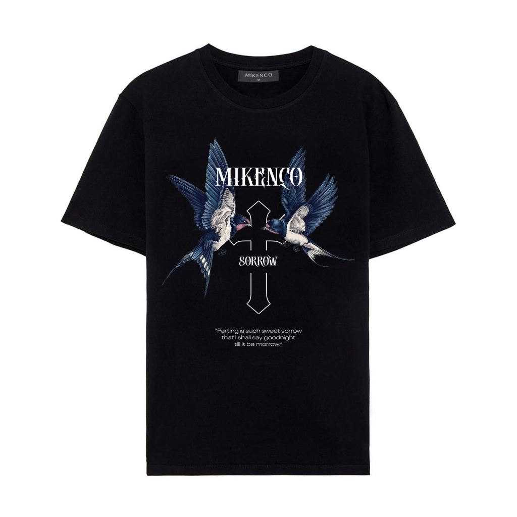 áo thun tay lỡ mikenco PEGASUS -CEBERUS-X TSHIRT nam nữ oversize dáng unisex basic chất liệu cotton mềm mát