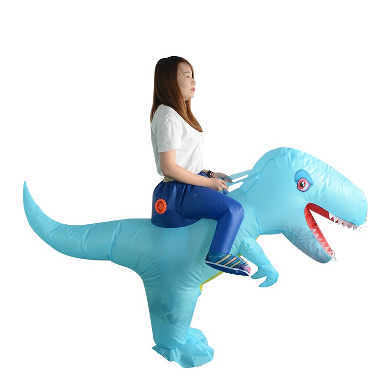 Bộ Đồ Bơm Hơi Hóa Trang Khủng Long Cho Tiệc Halloween Và Giáng Sinh