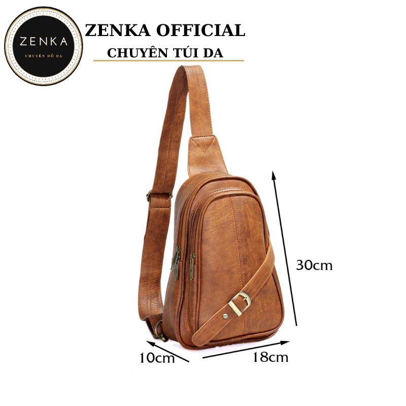 Túi nam đeo chéo Zenka cao cấp phong cách lịch lãm sang trọng