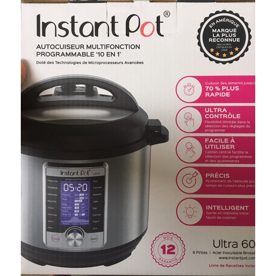 Nồi áp suất điện đa năng Instant Pot Duo Evo Plus 10in1  Nhập khẩu chính hãng