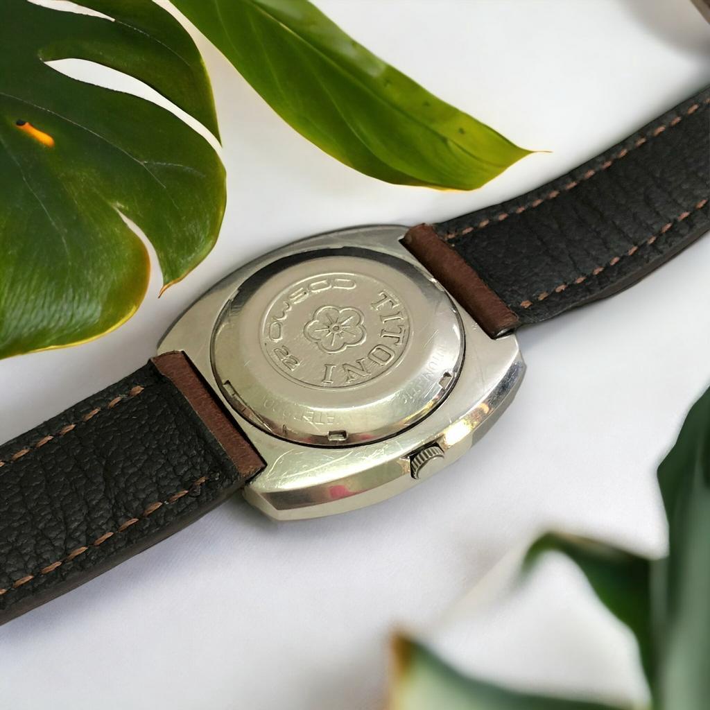 Đồng hồ nam thương hiệu Titoni Thụy Sĩ, phong cách cổ điển, new 95%