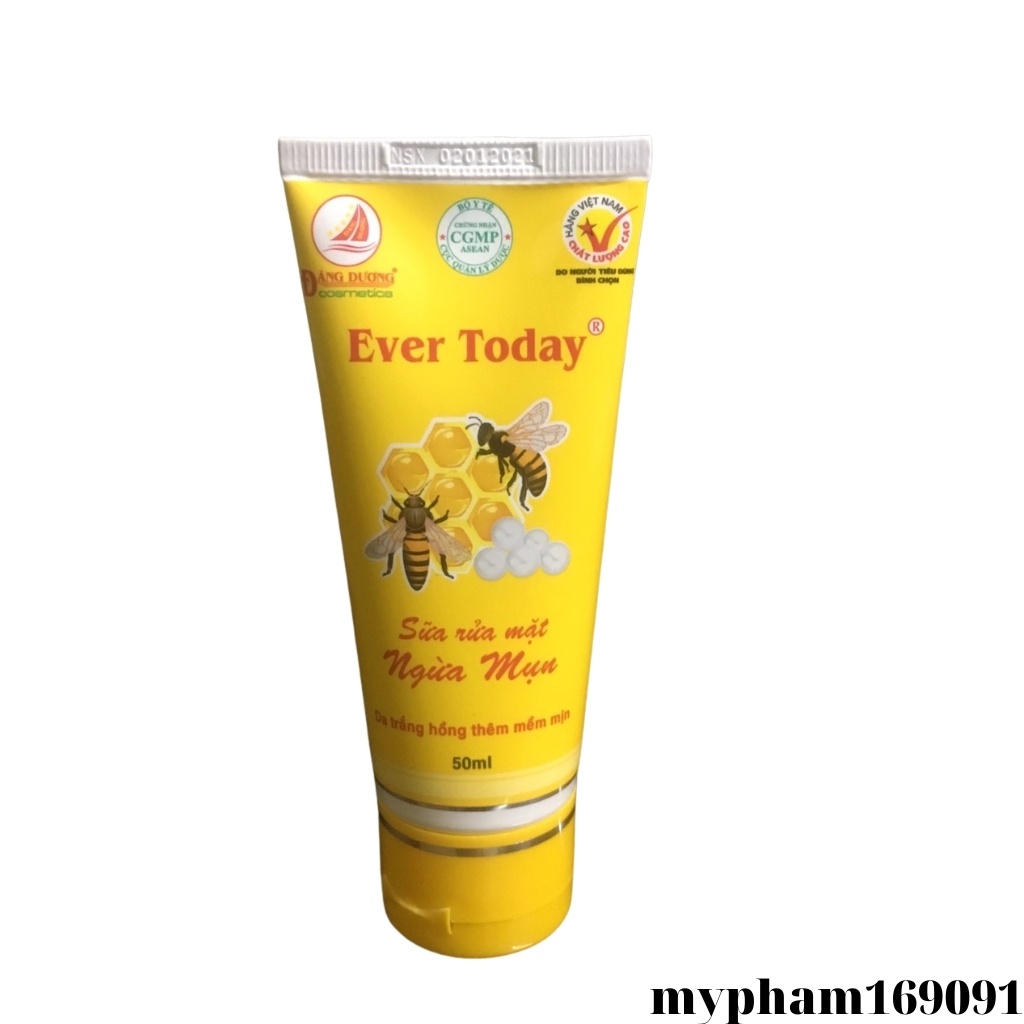 SỮA RỬA MẶT NGỪA MỤN EVER TODAY (50ML)