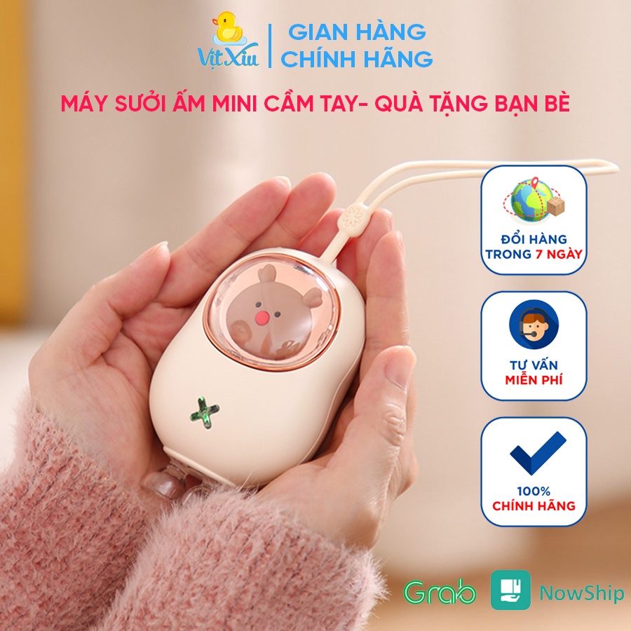 Máy sưởi ấm mini cầm tay thông minh đáng yêu – Máy sưởi ấm tay cao su tự nhiên