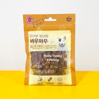 Bánh thưởng Phô mai thịt cừu Bowwow cho chó | Gói 100g