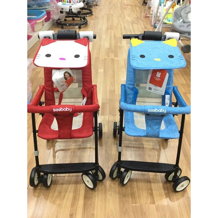 Xe đẩy đi bộ siêu nhẹ Seebaby QQ1-2