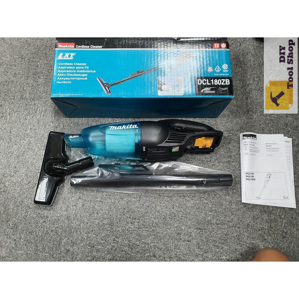 Thân Máy Hút Bụi Pin 18V MAKITA DCL180 - Chính Hãng Gồm Ba Mã Màu DCL180Zb DCL180Z DCL180ZW