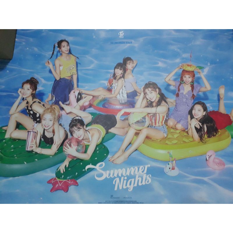 Poster TWICE - SUMMER NIGHT