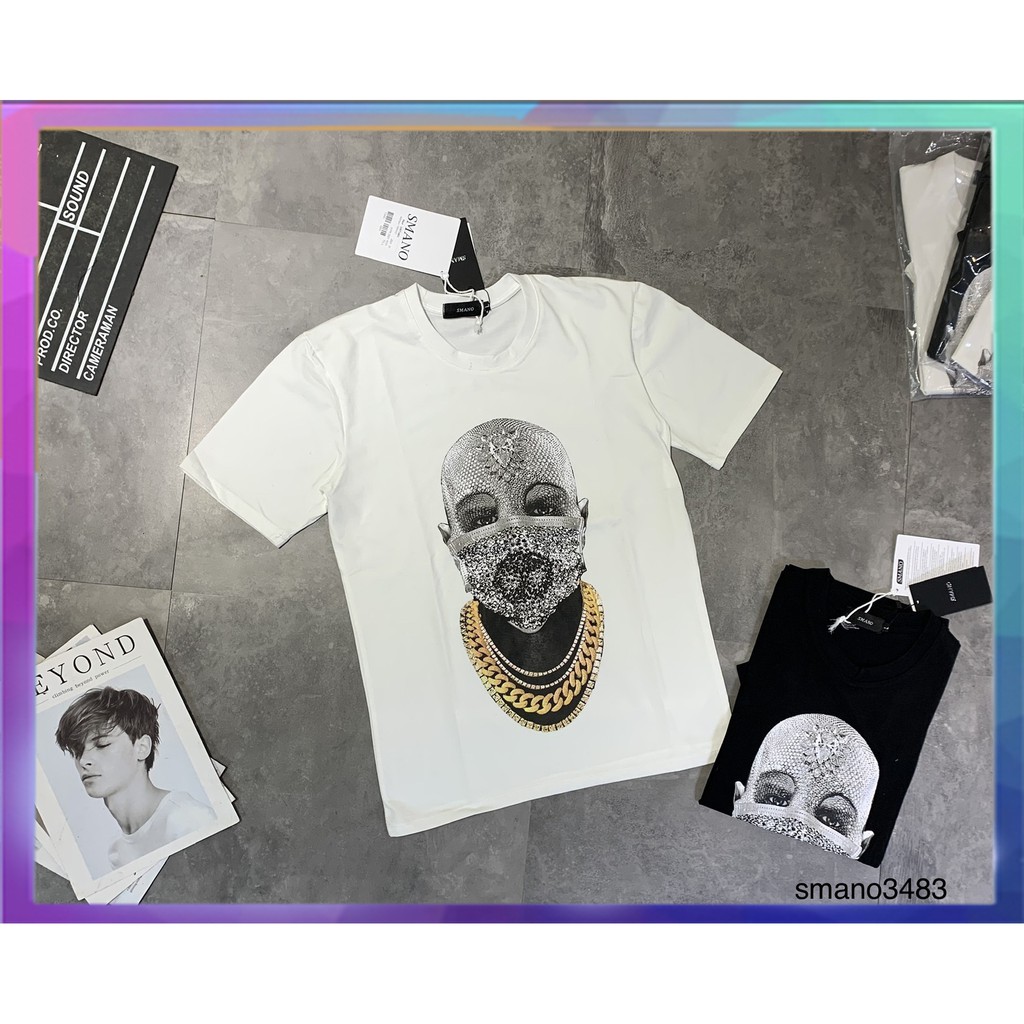 Áo Phong Nam, Áo Thun Nam Ngăn Tay Lỡ Có Cổ Thời Trang Cao Cấp in Hoa Tiết AC100 - TrongTanFashion