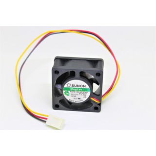 Denshitaro Quạt tản nhiệt Sunon KDE1204PKVX 4cm 12V 1.4W 3-pin tháo máy D00-527