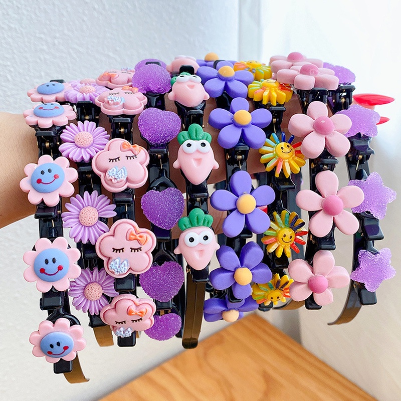 Cài tóc WE FLOWER họa tiết trái cây hoạt hình xinh xắn cho bé gái
