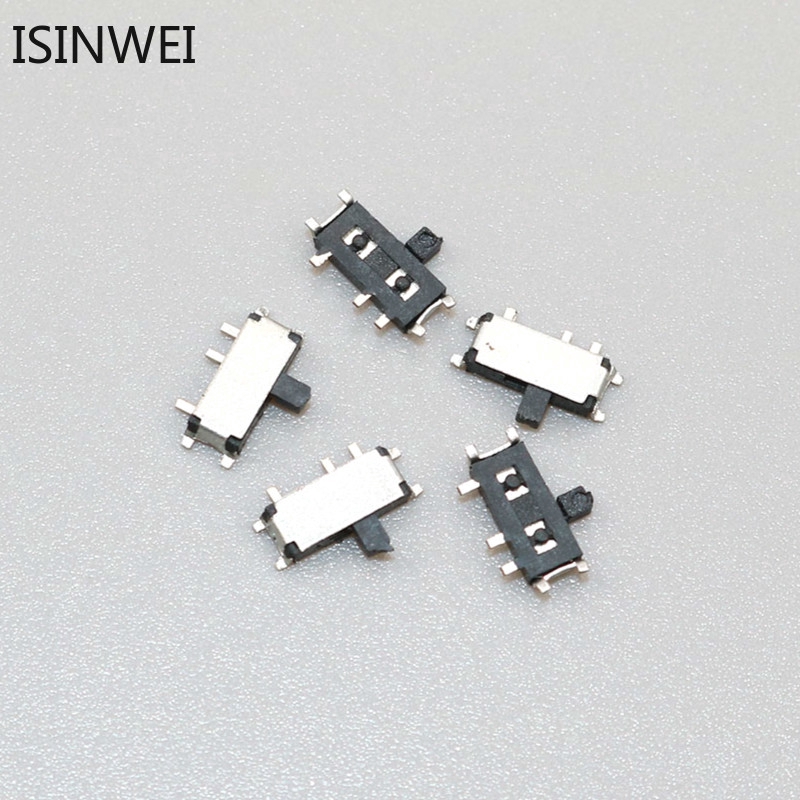 Bộ 10 nút điều chỉnh âm lượng mini 7P bật / tắt 1P2T MSK-12C02 SMD cho máy nghe nhạc Mp3/ mp4 2.5mm