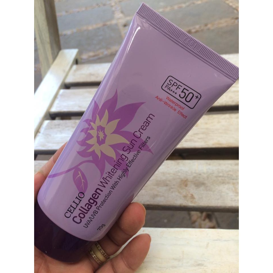 Kem Chống Nắng Cellio SPF 50PA+