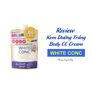 Sữa dưỡng thể trắng da White ConC 200g
