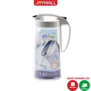 Bình nước nhựa Lock&Lock One Touch ABF631, ABF632 1.6, 2L- Hàng chính hãng, chất liệu nhựa PP, đóng mở dễ dàng - JoyMall